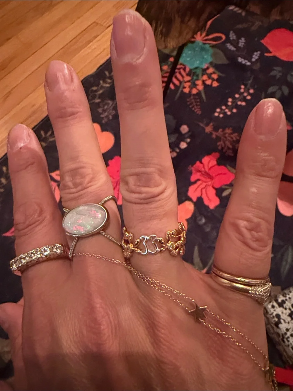 Exclusive Disney Club 33 Leaf Ring - Women Jewelry Size 8